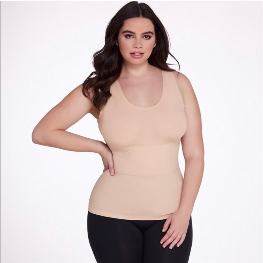 SPANX Thinstincts Nude Shapewear Tank (3X)